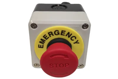 Κουμπί εκτάκτης ανάγκης κλαδοτεμαχιστή Graecus KB_KBT STOP KB_KBT 9000834 (2)